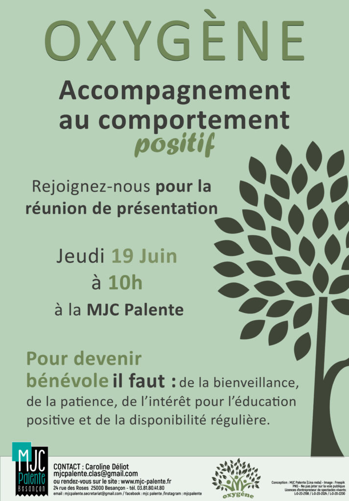 affiche oxygène